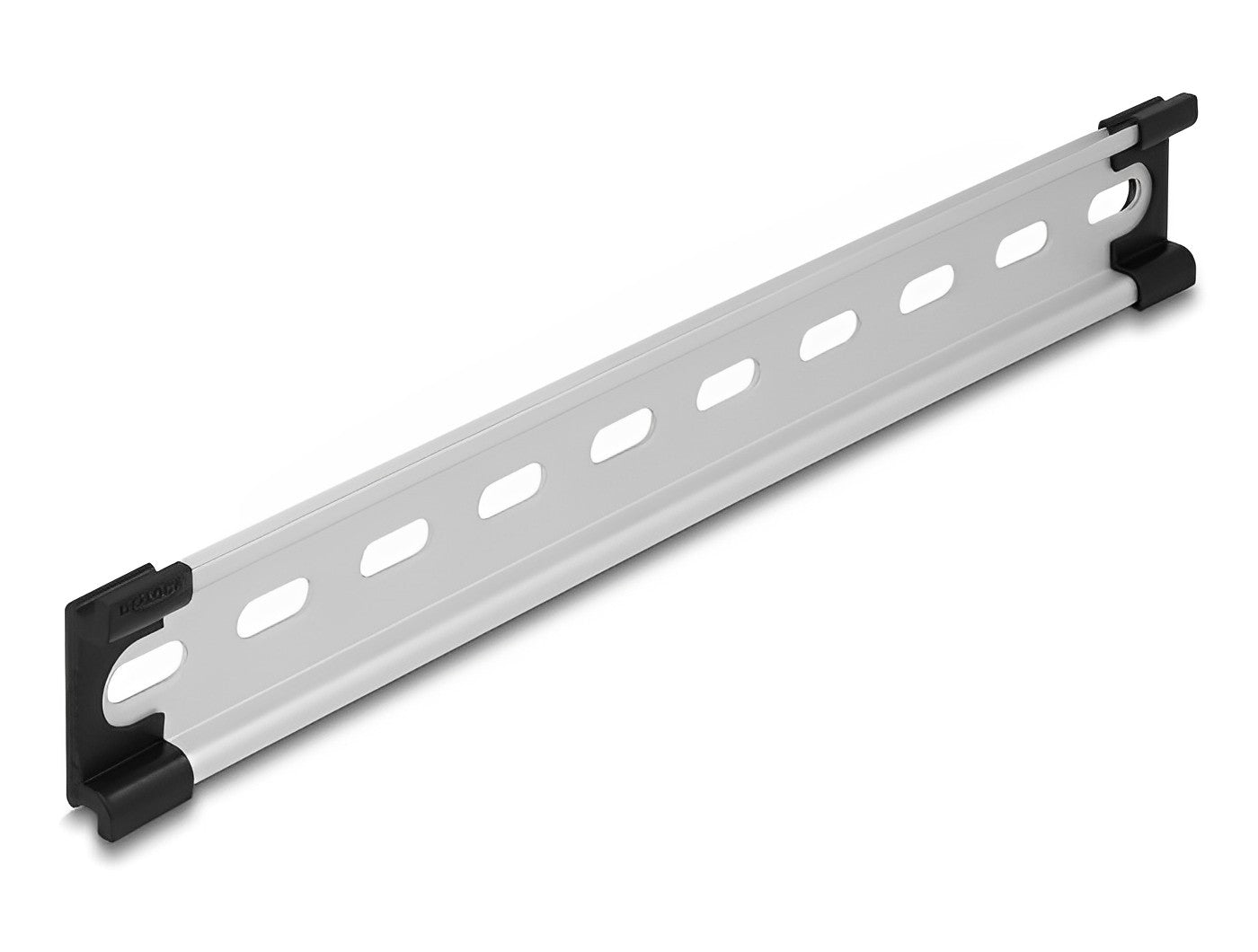 מסילה DIN 35x7.5 mm להרכבה בארון תקשורת אורך 25 ס"מ - delock.israel