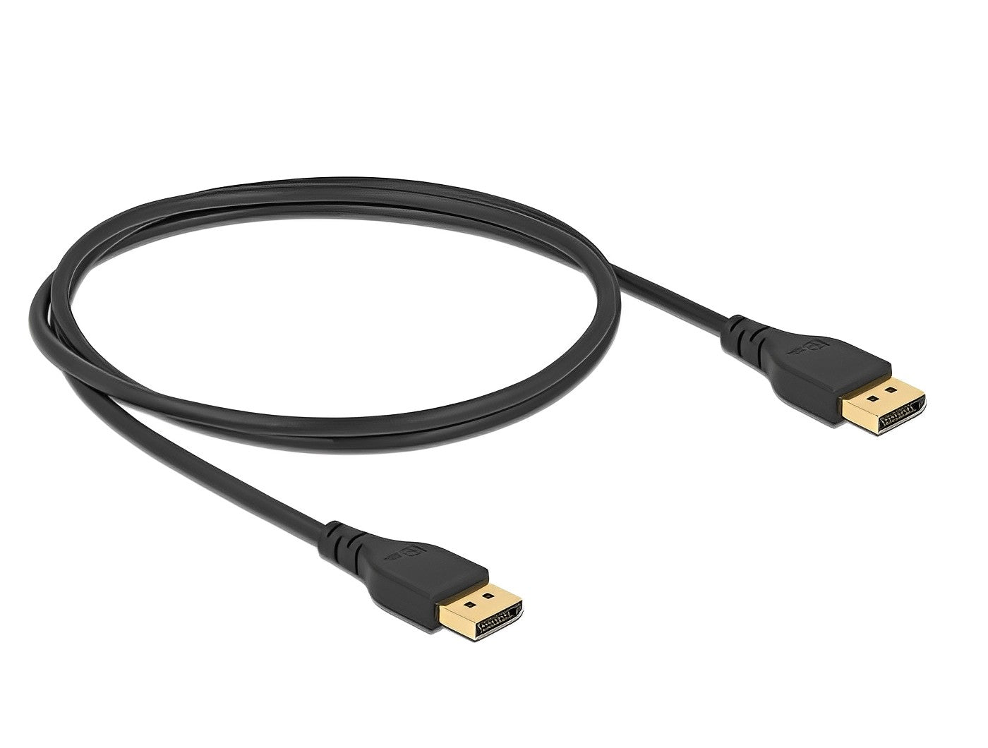 כבל DisplayPort 1.4 8K Certified HDR ז/ז תקע דק ללא נעילה תומך 60 הרץ - delock.israel