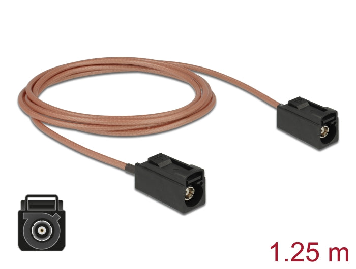 כבל האנטנה מבית Delock גרמניה מתאים לחיבור רכיבים בתחום טכנולוגיית תדרי רדיו