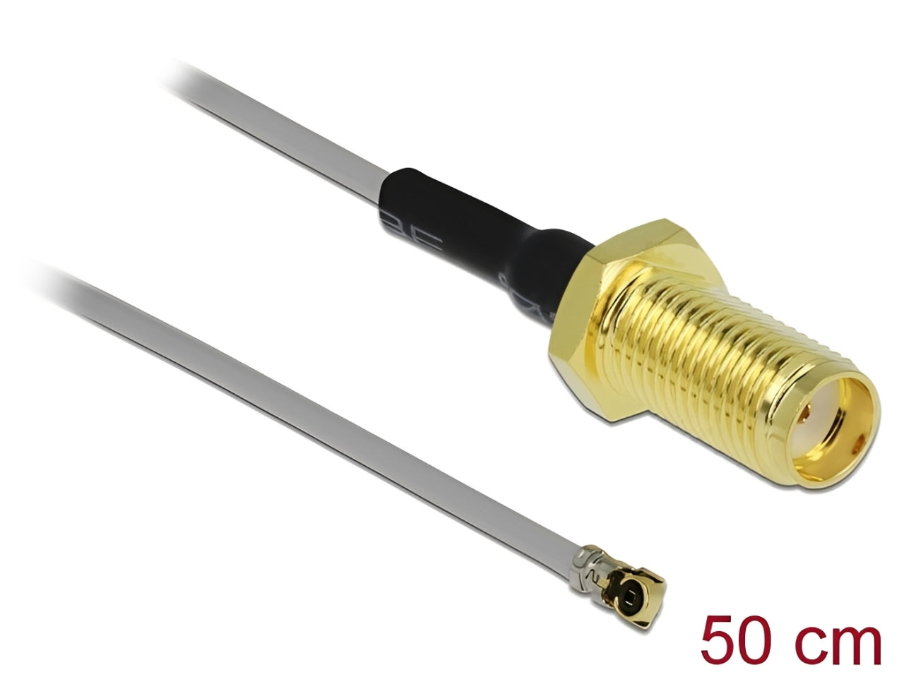 כבל האנטנה מבית Delock גרמניה מתאים לחיבור רכיבים בתחום טכנולוגיית תדרי רדיו