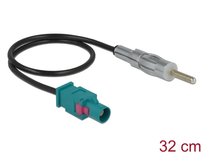 כבל האנטנה מבית Delock גרמניה מתאים לחיבור רכיבים בתחום טכנולוגיית תדרי רדיו