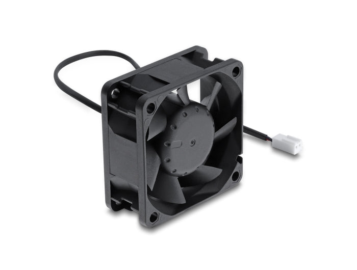 מאוורר קירור 48V DC מבית Delock גרמניה זה רכיב קירור אקטיבי תעשייתי בתצורת מאוורר צירי