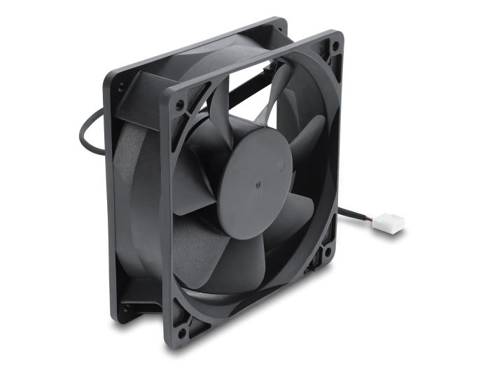 מאוורר קירור 48V DC מבית Delock גרמניה זה רכיב קירור אקטיבי תעשייתי בתצורת מאוורר צירי