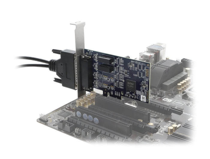 ממיר PCIe x1 מבית Delock גרמניה מרחיב את המערכת בשני יציאות CAN FD ו-CAN 2.0