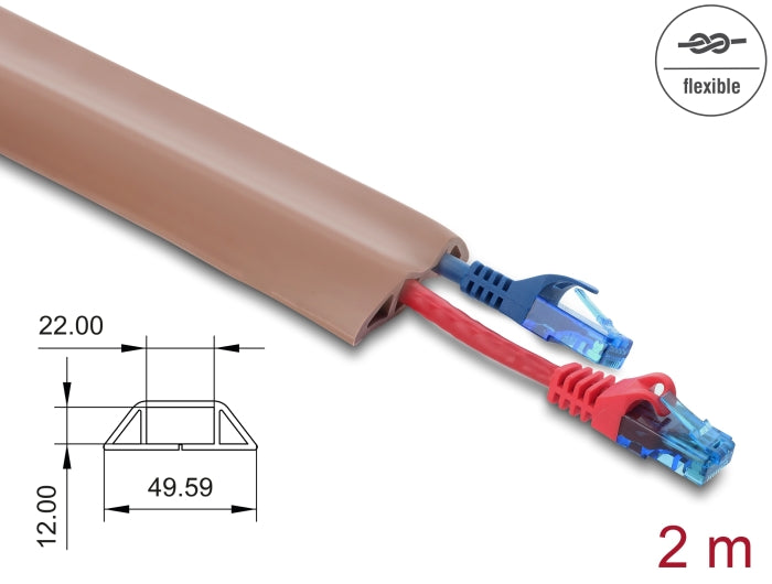 Delock Cable Duct PVC flexible