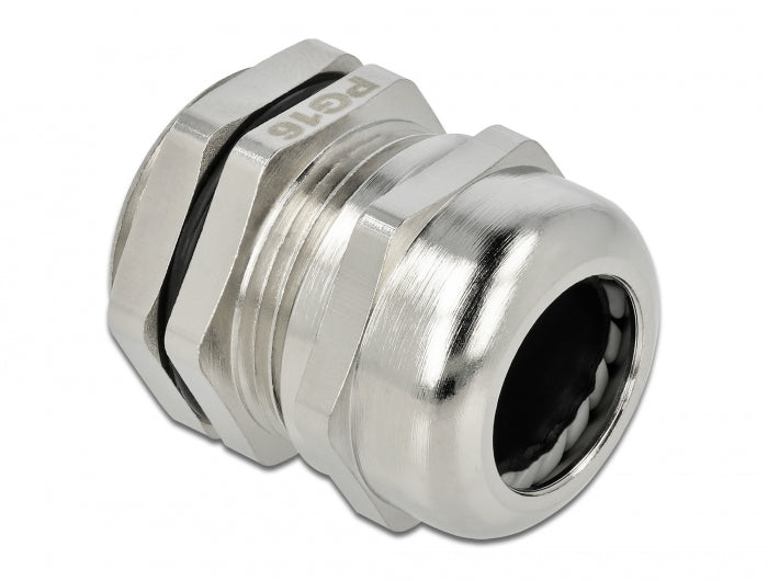 אנטיגרון PG16 (Cable Gland) מבית Delock גרמניה משמש כפתרון קריטי בעולם החיווט התעשייתי