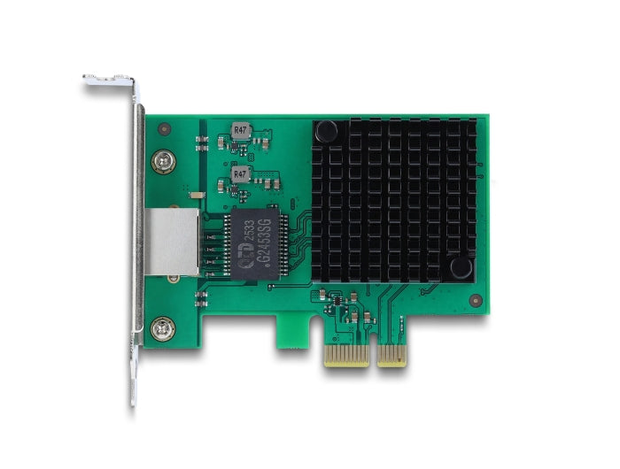 כרטיס רשת PCI Express מבית Delock גרמניה מציע יציאת RJ45 רשת 1 עם קצב העברת נתונים של עד 10Gbps