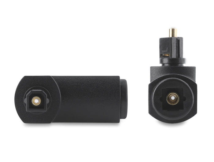 מתאם TOSLINK הזוויתי והמסתובב (90°/360°) מבית Delock גרמניה