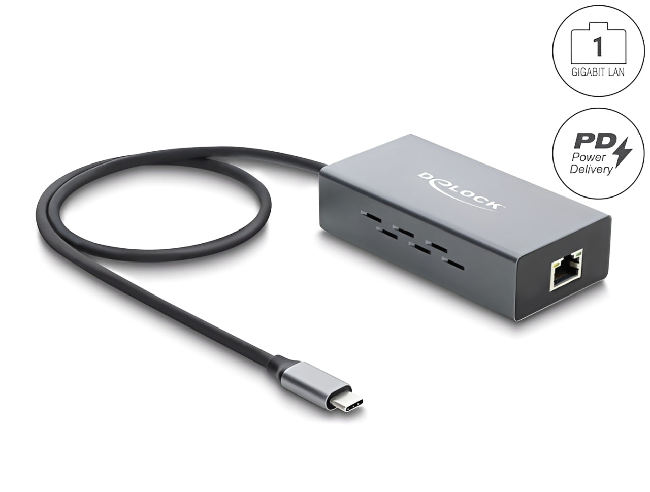 מתאם רשת USB-C מבית Delock גרמניה
