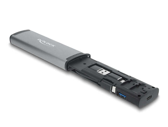 קורא כרטיסים USB‑C מבית Delock גרמניה לחיבור מהיר ונוח למחשב או לפטופ