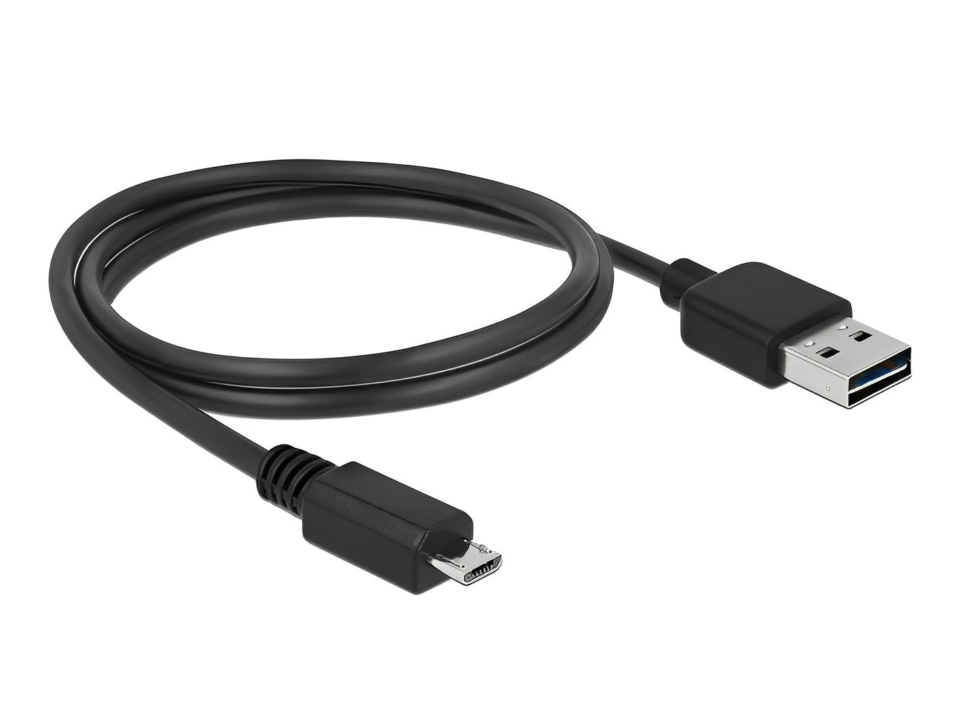 כבל EASY-USB 2.0 תקע Micro-B לתקע USB-A דו כיווני - delock.israel