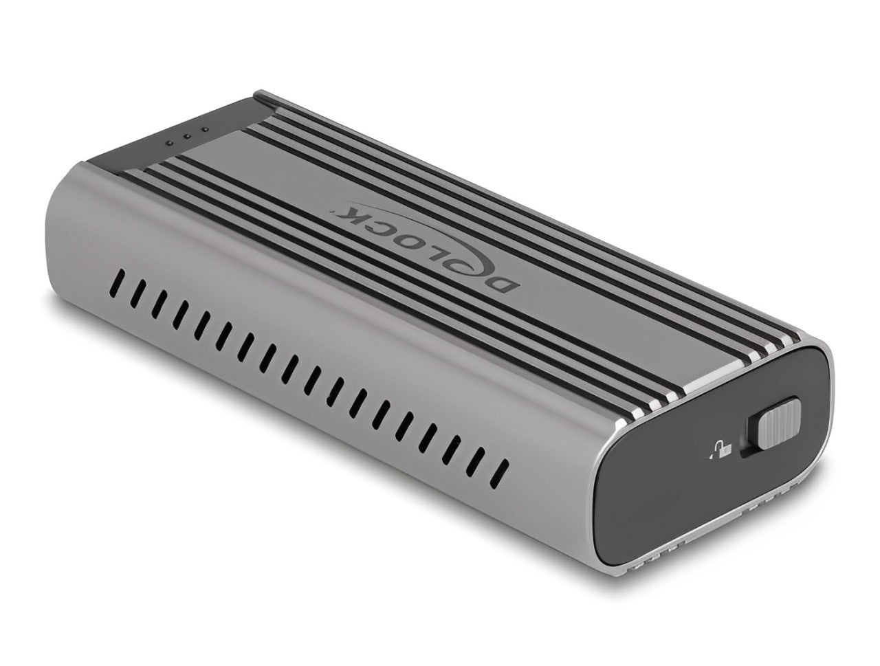 מארז מבית Delock גרמניה לכונן M.2 NVMe PCIe SSD עם חיבור USB Type-C - delock.israel
