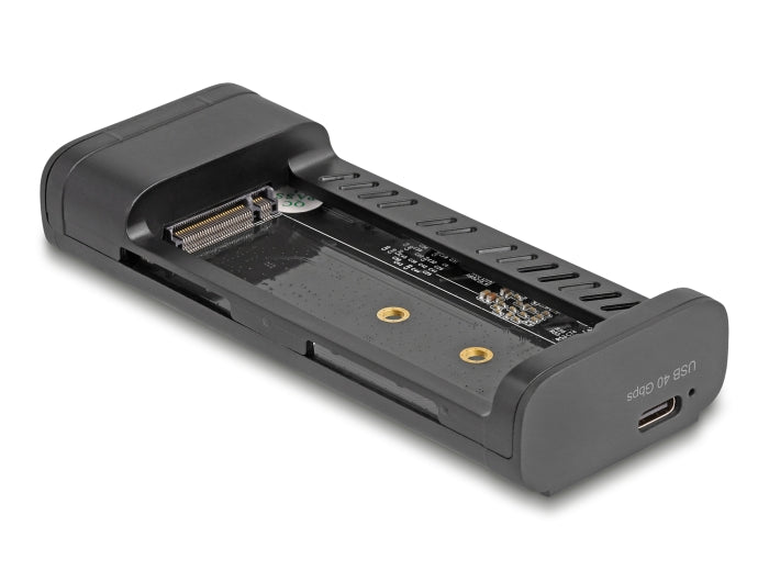 מארז מבית Delock גרמניה לכונן M.2 NVMe PCIe SSD עם חיבור USB Type-C - delock.israel