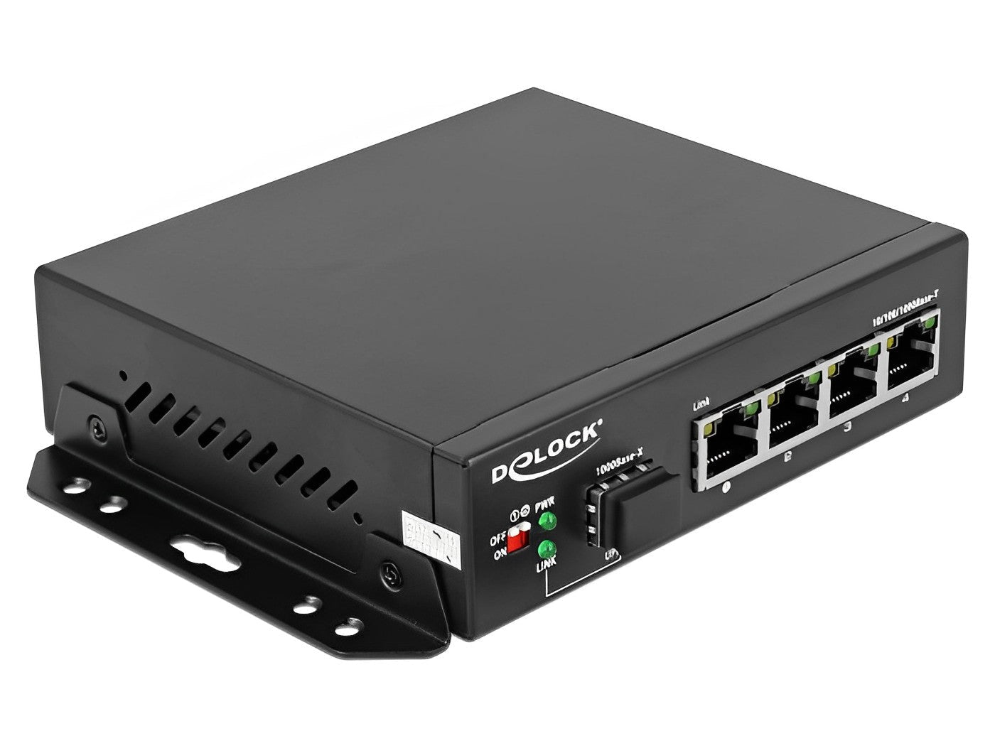 מתג Gigabit Ethernet מבית Delock גרמניה מאפשר חיבור של רכיבי רשת שונים