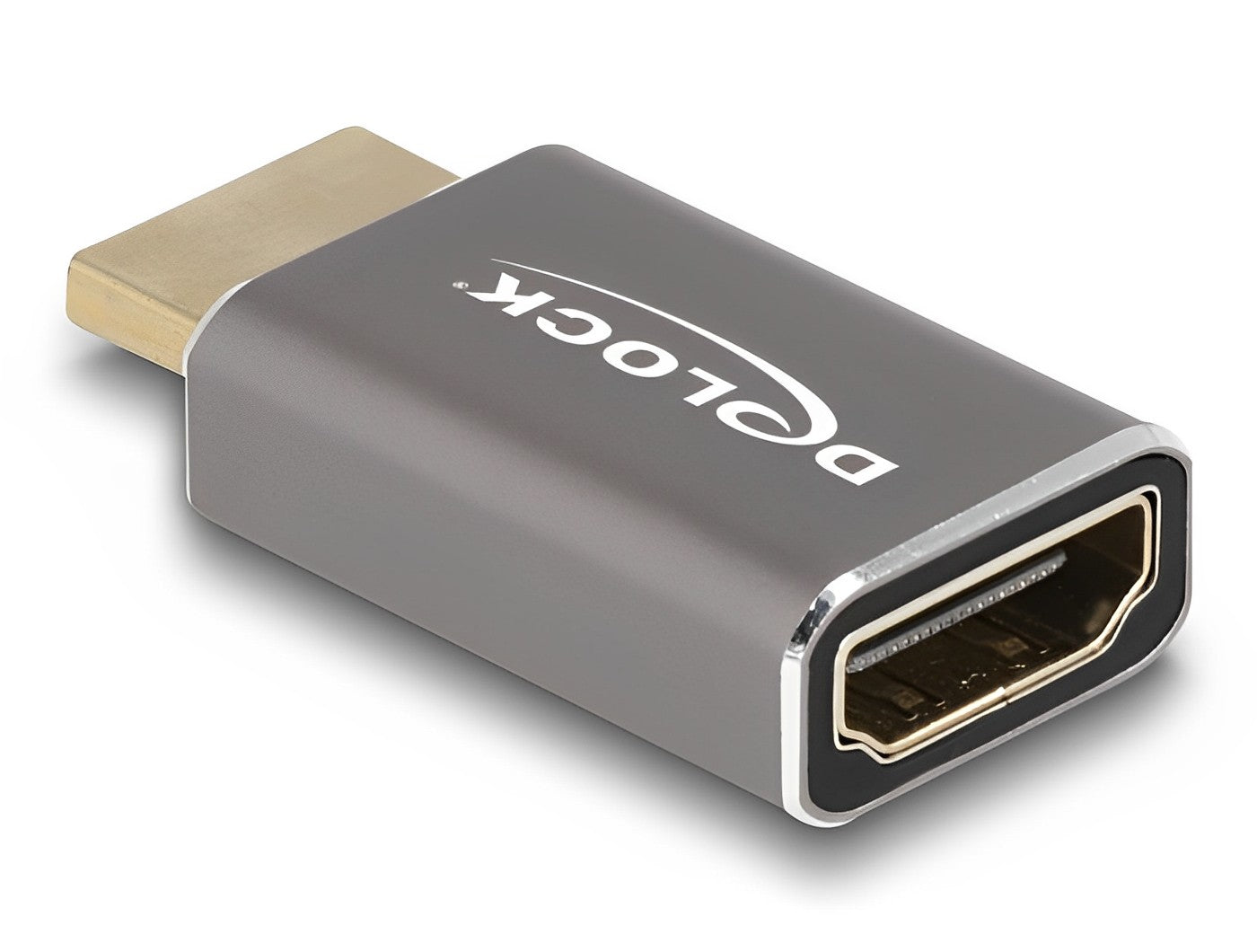 מתאם מתכתי HDMI 8K 60 Hz ז/נ - delock.israel
