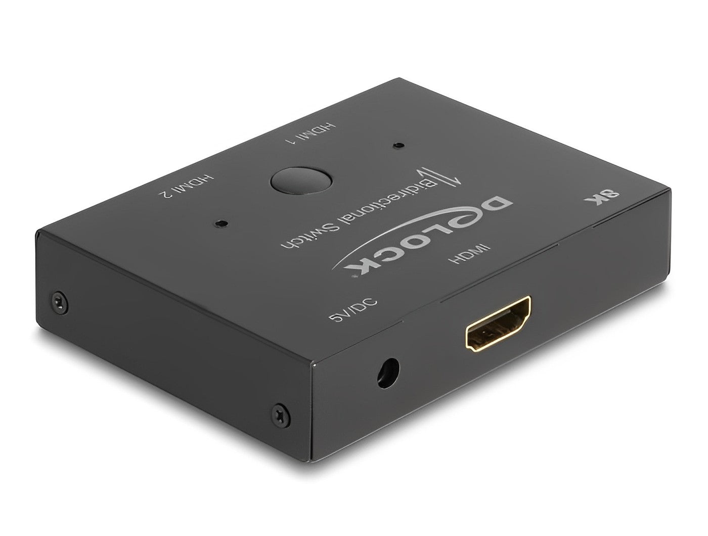 מיתוג דו - כיווני HDMI 8K עם 2 יציאות HDMI-A - delock.israel
