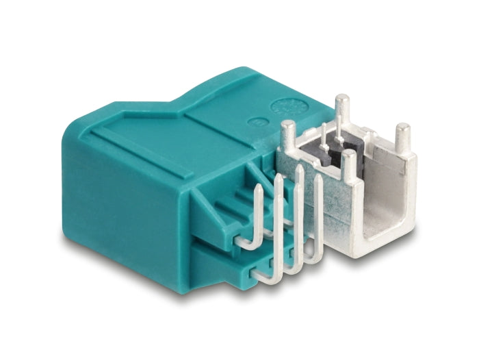 Delock HDMTD single + Powerpin plug angled for PCB - delock.israel