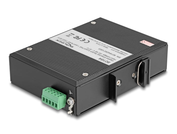 מתג Gigabit Ethernet תעשייתי מבית Delock גרמניה מאפשר חיבור של רכיבי רשת שונים
