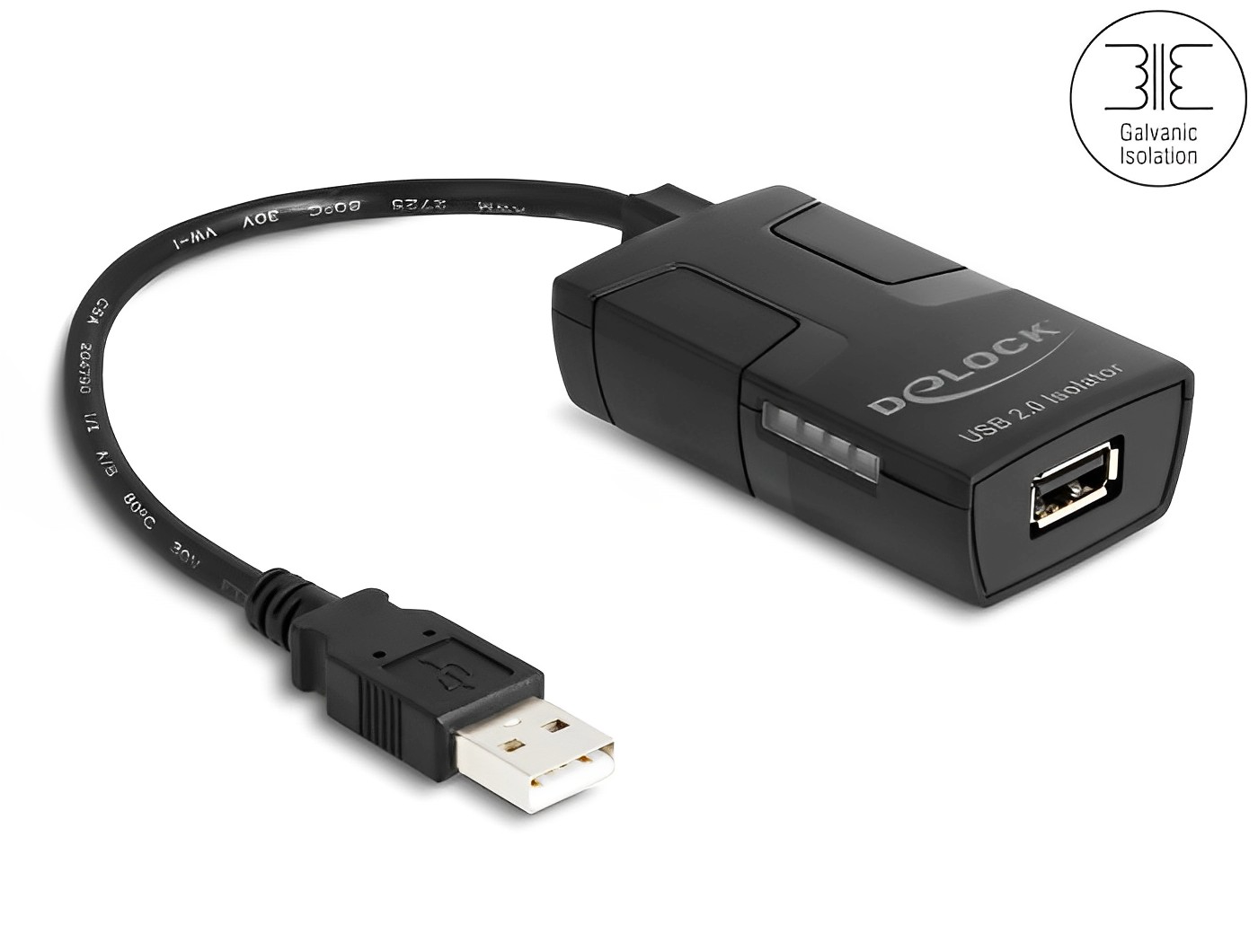 מבודד USB 2.0 עם בידוד 5 קילוואט - delock.israel