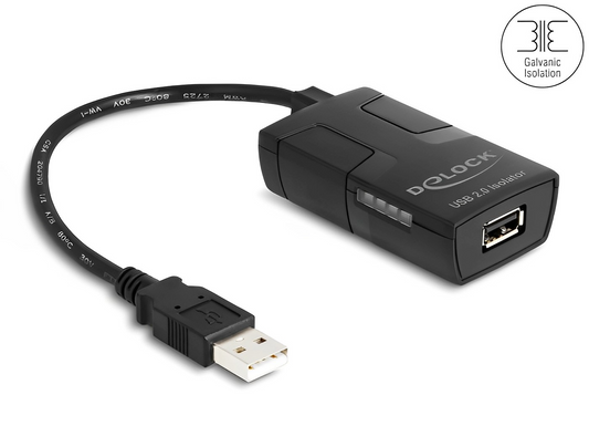 מבודד USB 2.0 עם בידוד 5 קילוואט - delock.israel