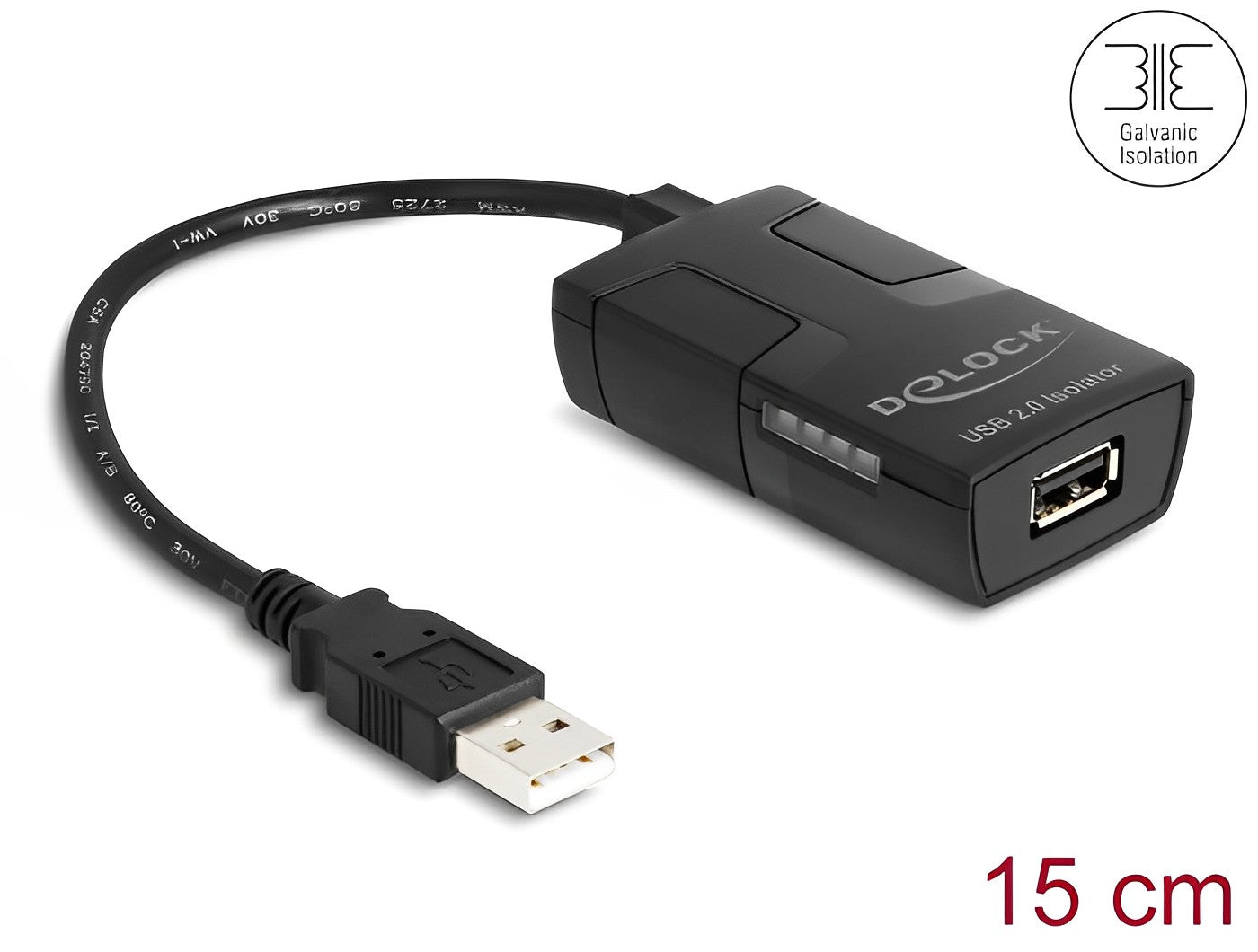 מבודד USB 2.0 עם בידוד 5 קילוואט - delock.israel