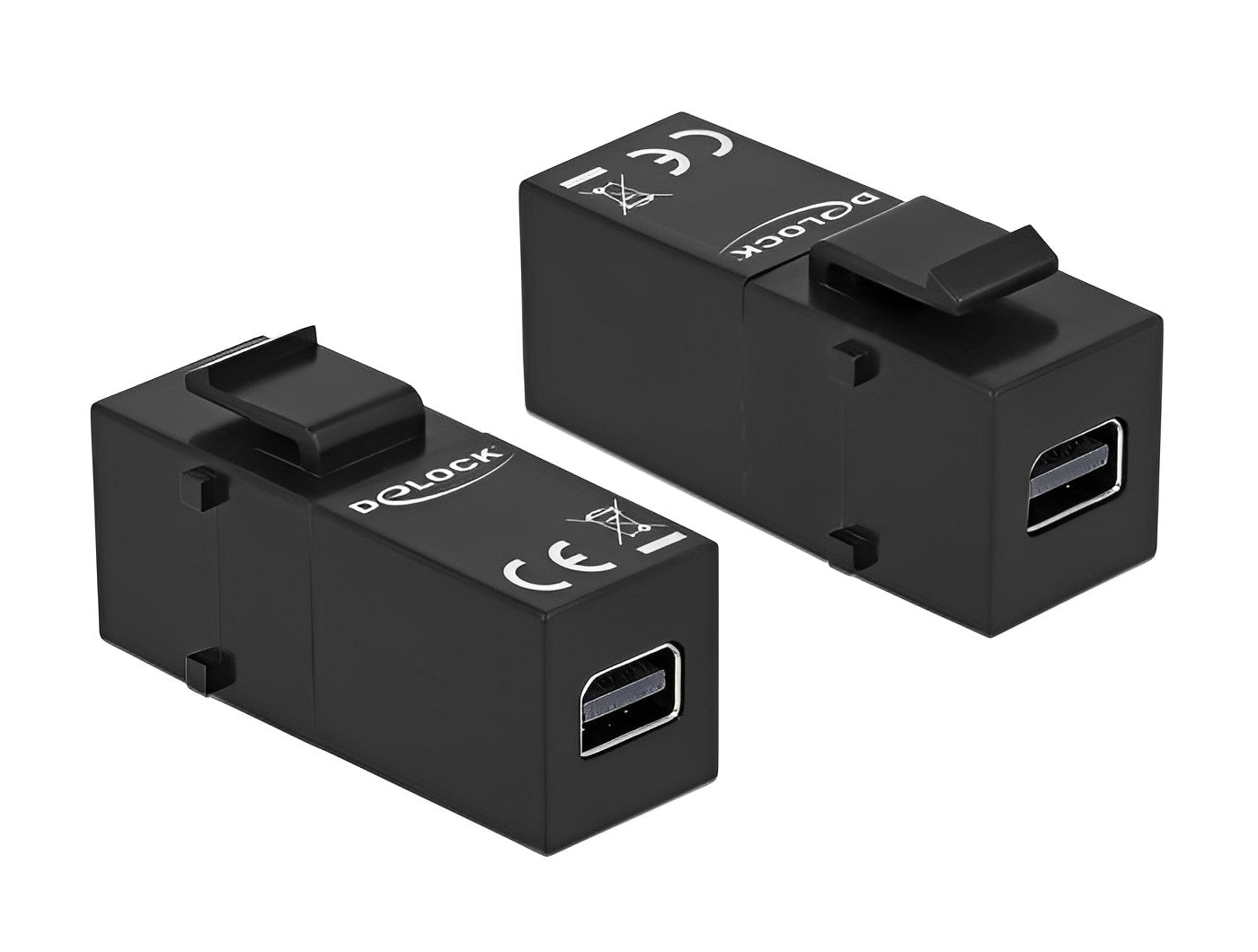 מתאם קיסטון מיני DisplayPort 4K נ/נ - delock.israel