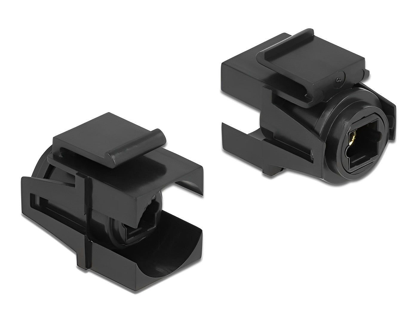 מתאם קיסטון אופטי Toslink נ/נ - delock.israel