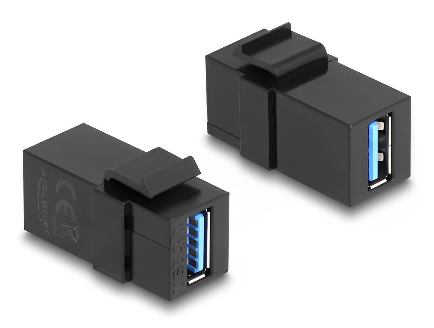 מתאם קיסטון USB-A 3.0 נ/נ - delock.israel