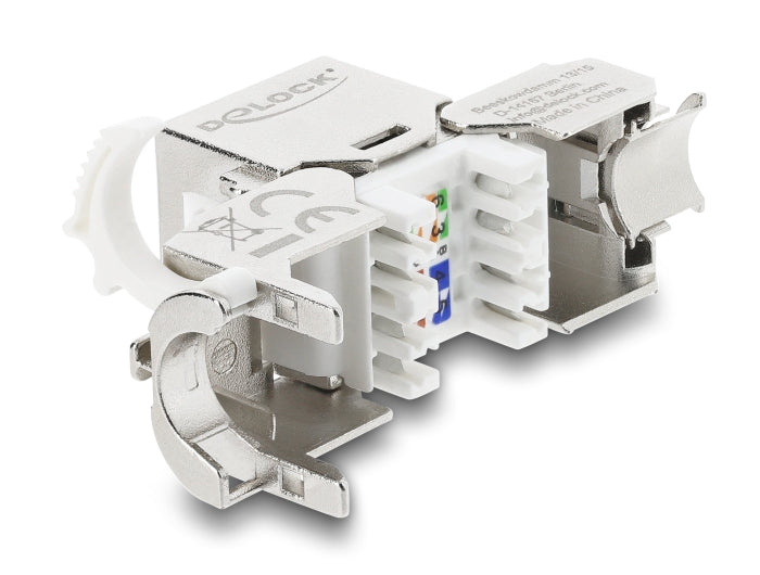 מתאם Keystone Cat.8.1 מבית Delock גרמניה יכול לשמש לחיבור כבל רשת