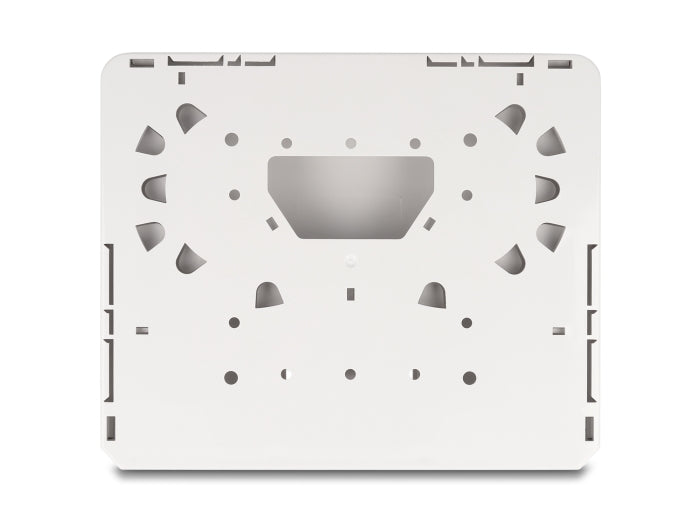 Delock Keystone Surface Mounted Box 6 Port for fiber optic and network white - delock.israel