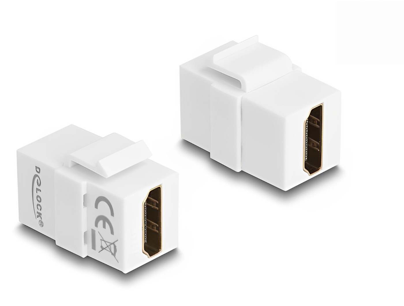 מתאם קיסטון HDMI 4K נ/נ - delock.israel