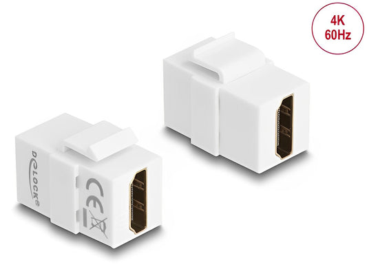 מתאם קיסטון HDMI 4K נ/נ - delock.israel