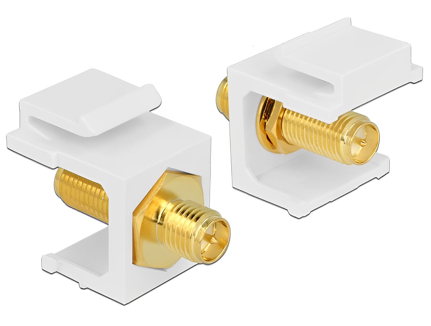 מתאם קיסטון לשקע RP-SMA נ/נ - delock.israel