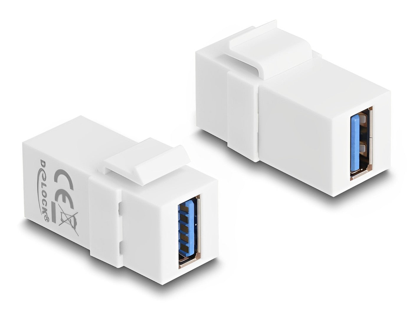 מתאם קיסטון USB-A 3.0 נ/נ - delock.israel