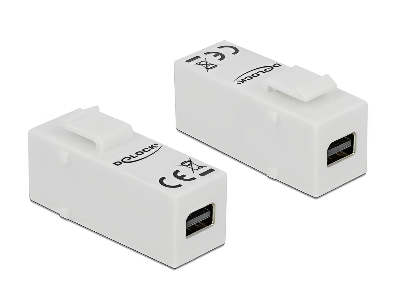 מתאם קיסטון מיני DisplayPort 4K נ/נ - delock.israel
