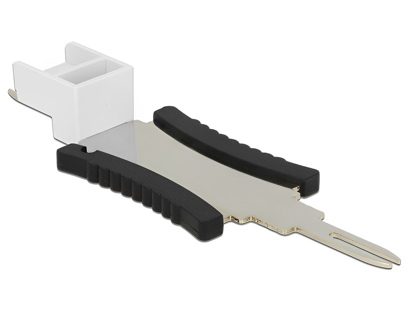 כלי לשחרור כבלים מקיסטון RJ45 מאובטח - delock.israel