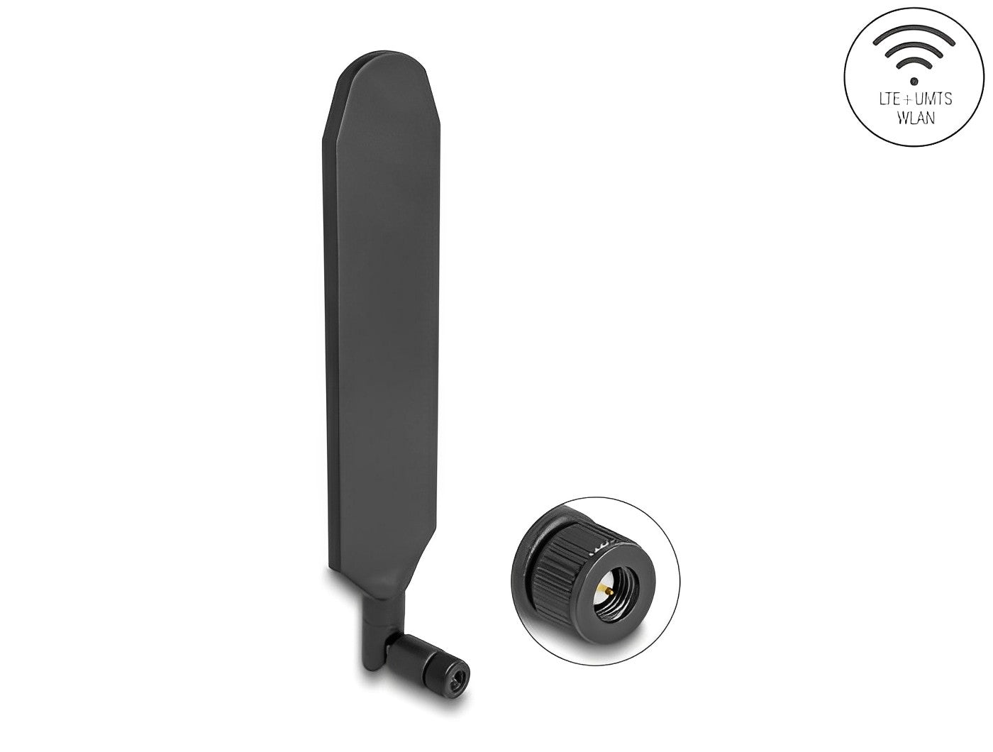 אנטנה כלל כיוונית LTE GNSS 1.5 - 3.0 dBi מחבר SMA plug - delock.israel