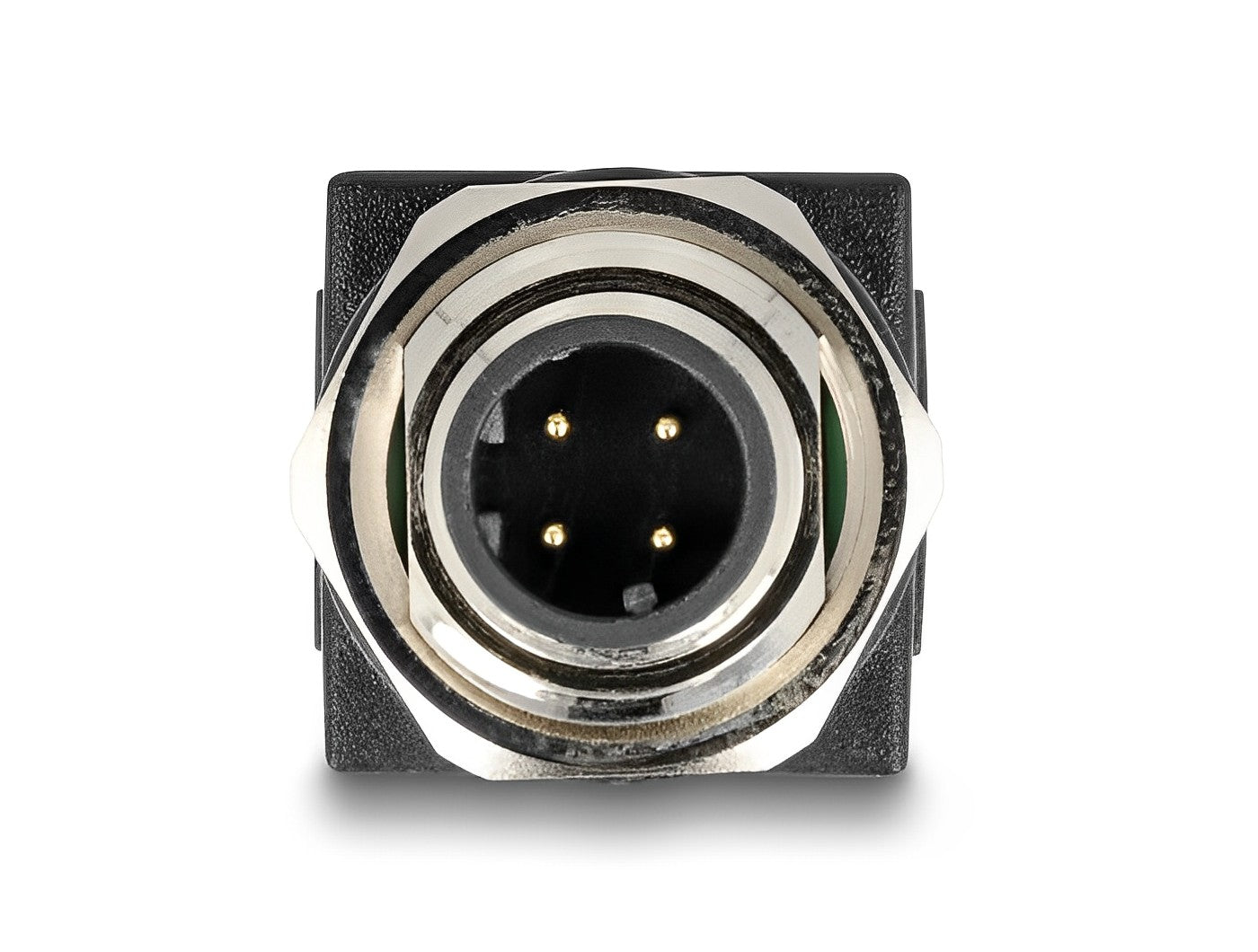 מתאם M12 Cat.5e PROFINET תקע 4pin D-coded לשקע RJ45 - delock.israel