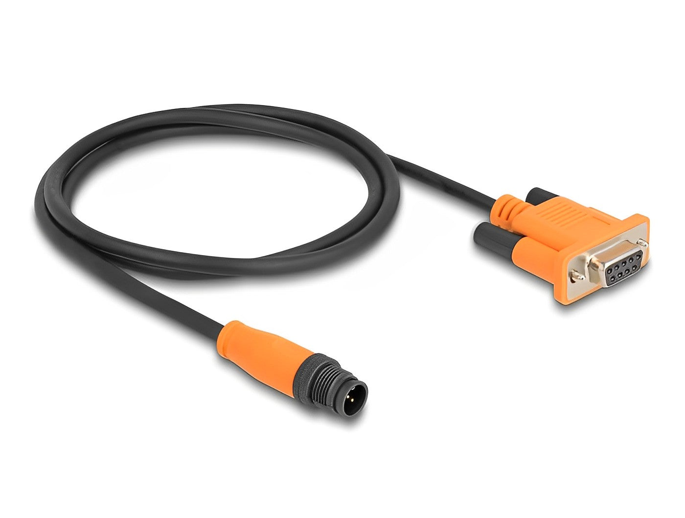 Delock M12 CAN Bus Cable A-coded 5 pin male to D-Sub 9 female 1 m - delock.israel