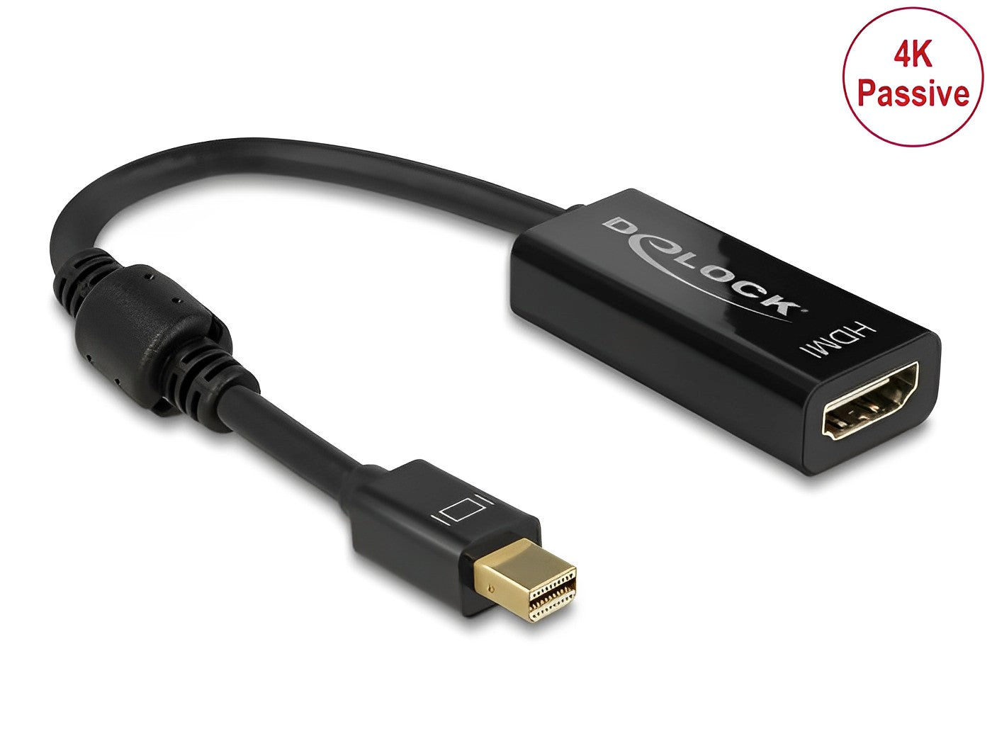 מתאם תצוגה מיני DisplayPort 1.2 לחיבור מסך HDMI 4K - delock.israel