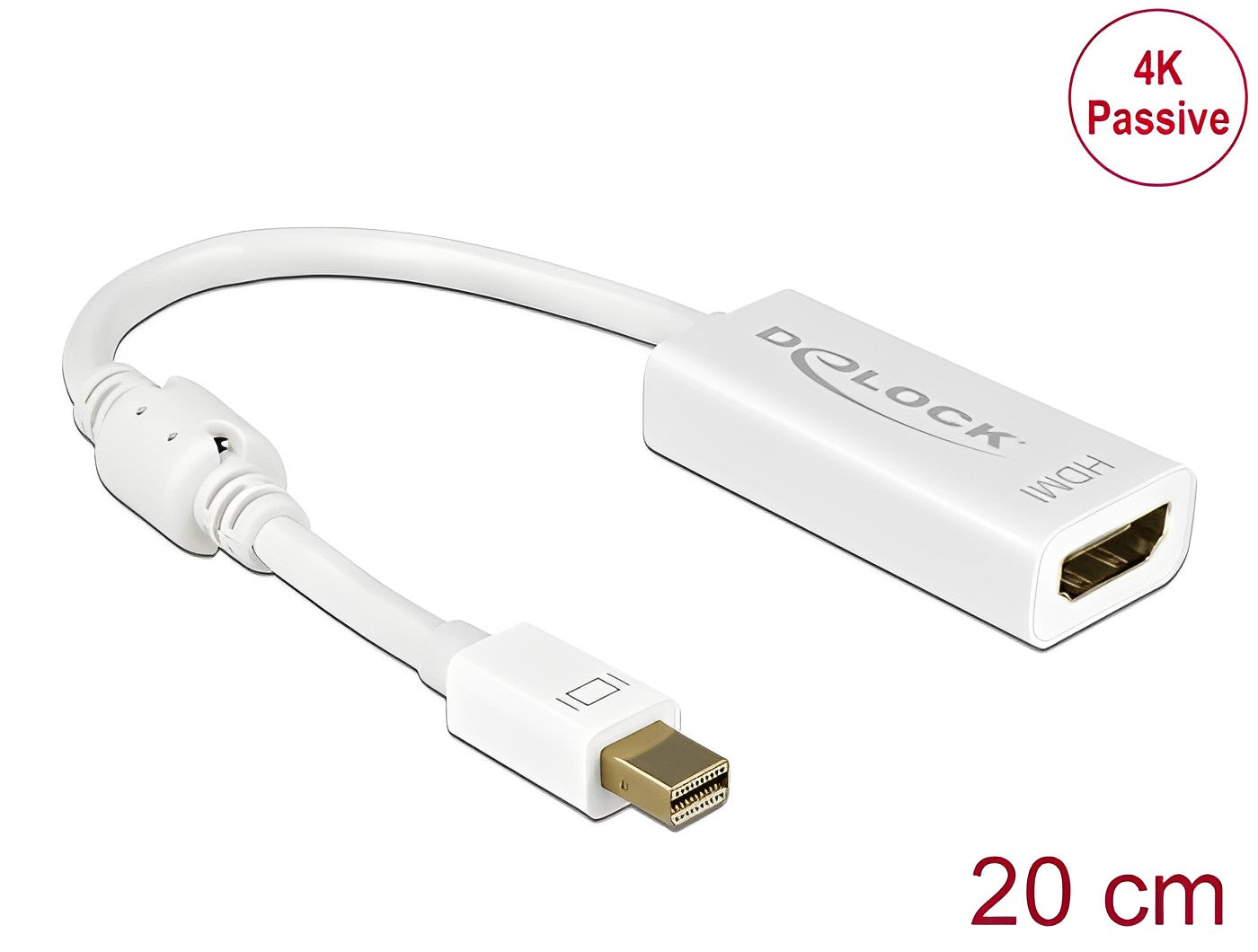 מתאם תצוגה מיני DisplayPort 1.2 לחיבור מסך HDMI 4K - delock.israel