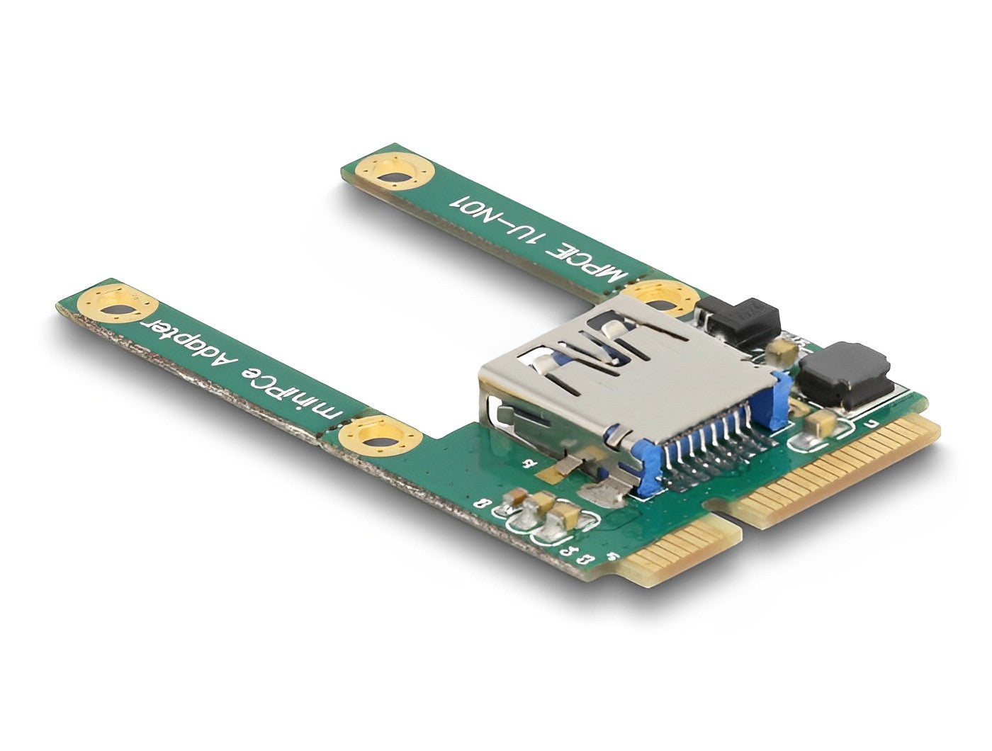 כרטיס Mini PCIe I/O 1 full size / half size USB 2.0 עם יציאת USB-A - delock.israel