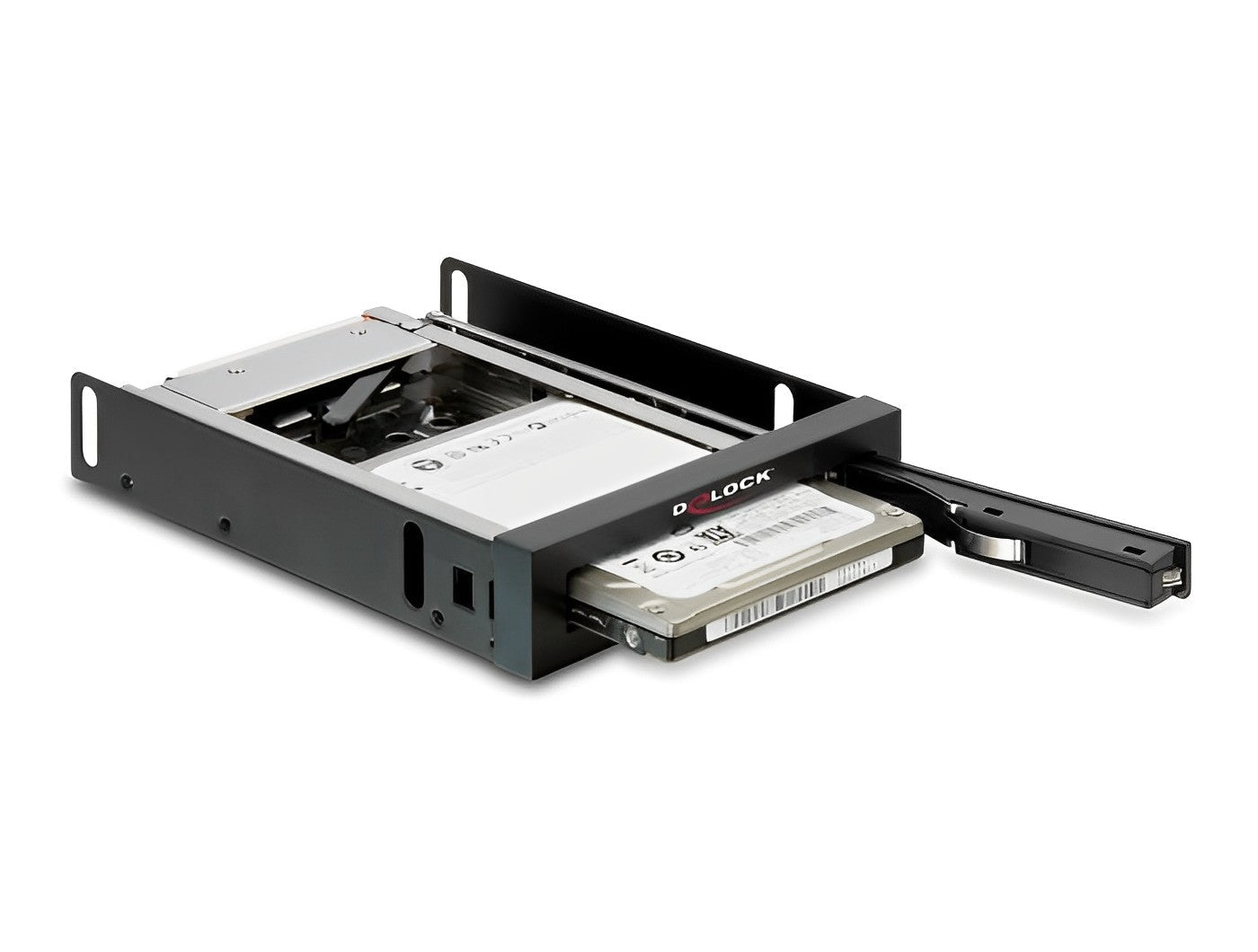 מגירה נשלפת 3.5″ עבור כונן דיסק 2.5″SATA HDD / SSD דגם 47194 - delock.israel