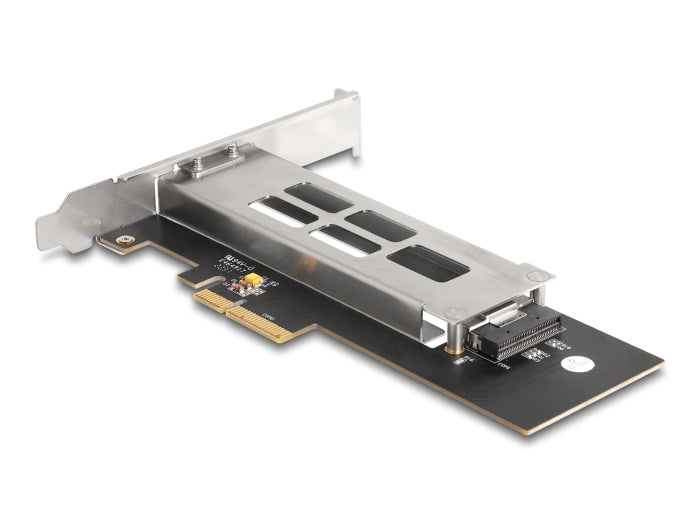מגירה נשלפת PCI-E x4 עבור כונן דיסק M.2 NMVe SSD עם נעילת מפתח - delock.israel