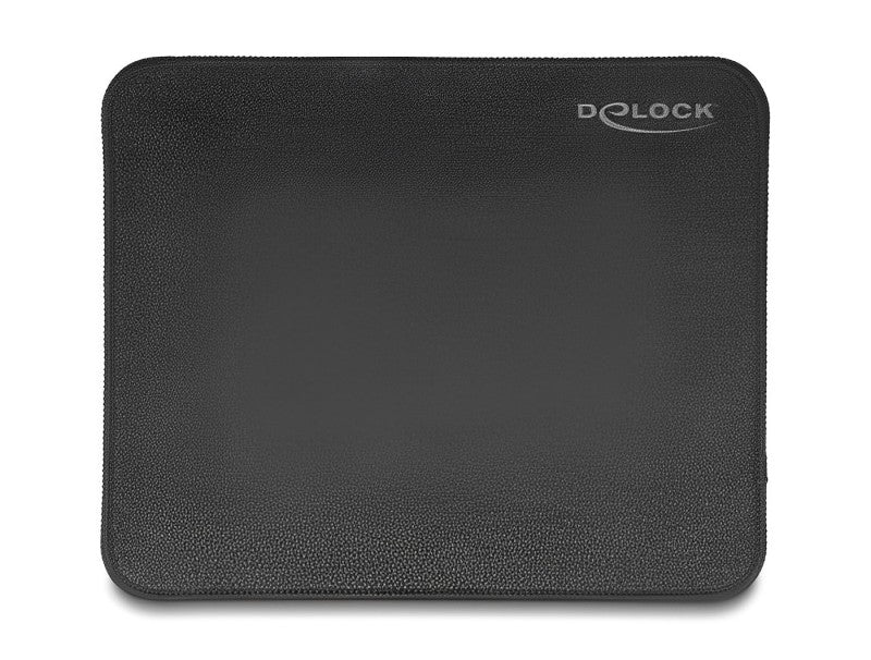 משטח עכבר מבריק שחור 300/245 מ"מ - delock.israel