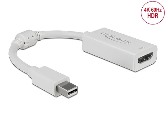 מתאם תצוגה מיני DisplayPort 1.4 אקטיבי לחיבור מסך HDMI 4K תומך HDR - delock.israel