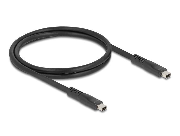 כבל מיני DisplayPort 2.1 16K מבית Delock גרמניה מספק חיבור יציב ואיכותי בין מחשבים, מסכים, מקרנים או טלוויזיות