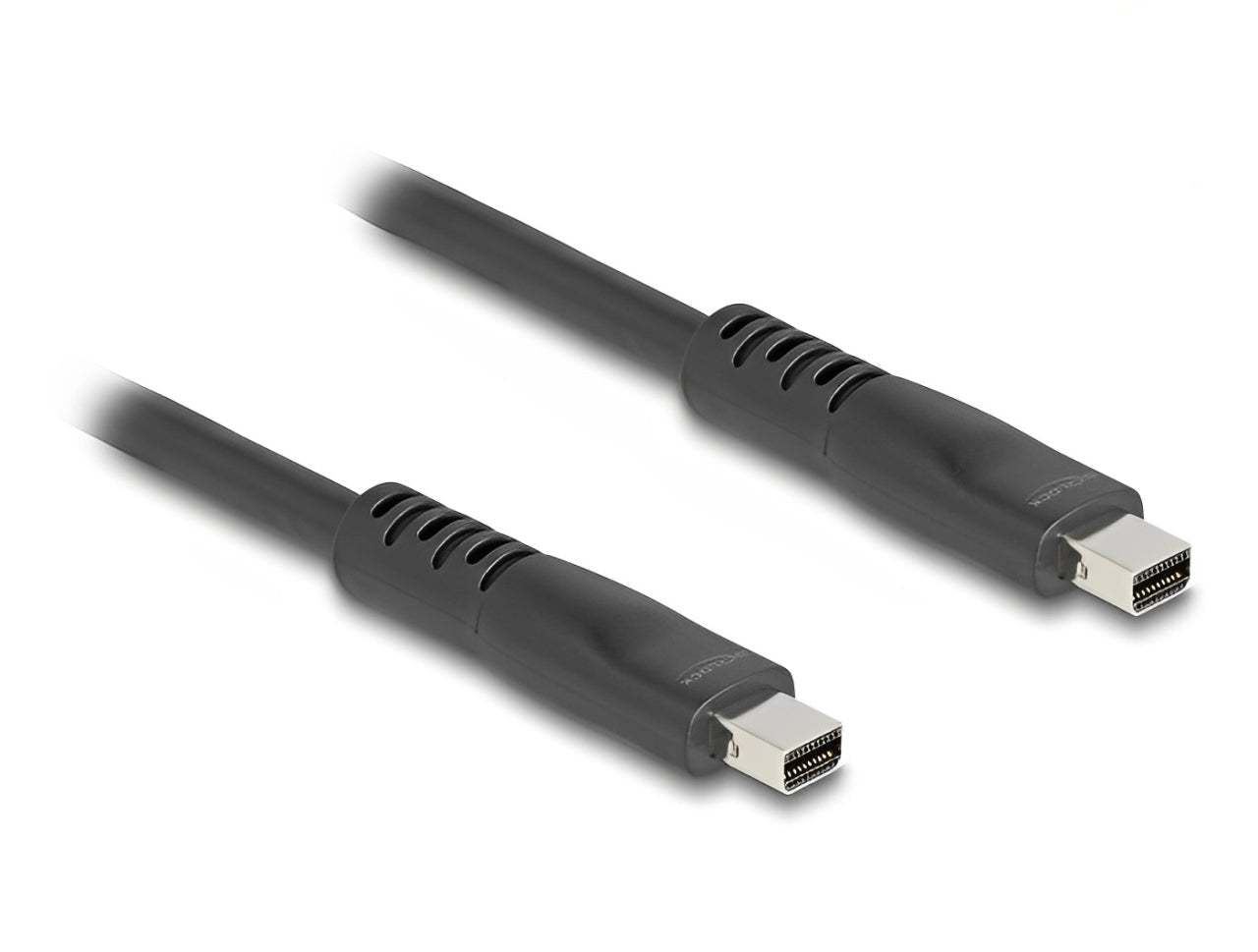 כבל מיני DisplayPort 2.1 16K מבית Delock גרמניה מספק חיבור יציב ואיכותי בין מחשבים, מסכים, מקרנים או טלוויזיות
