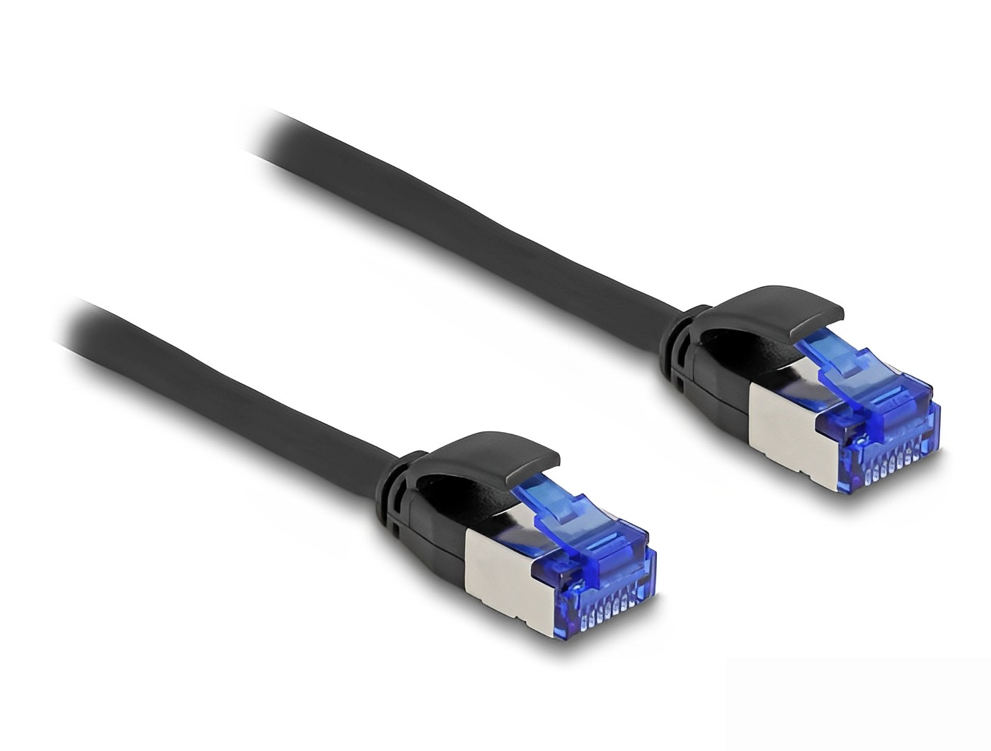 כבל רשת מסוכך RJ45 Cat.6A S/FTP Slim ז/ז - delock.israel