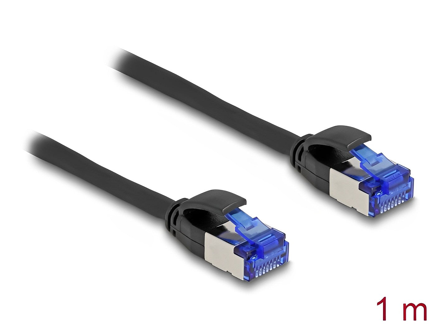 כבל רשת מסוכך RJ45 Cat.6A S/FTP Slim ז/ז - delock.israel